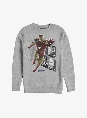 Marvel Iron Man Panels Sweatshirt
