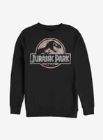 Jurassic Park Vintage Logo Solid Sweatshirt