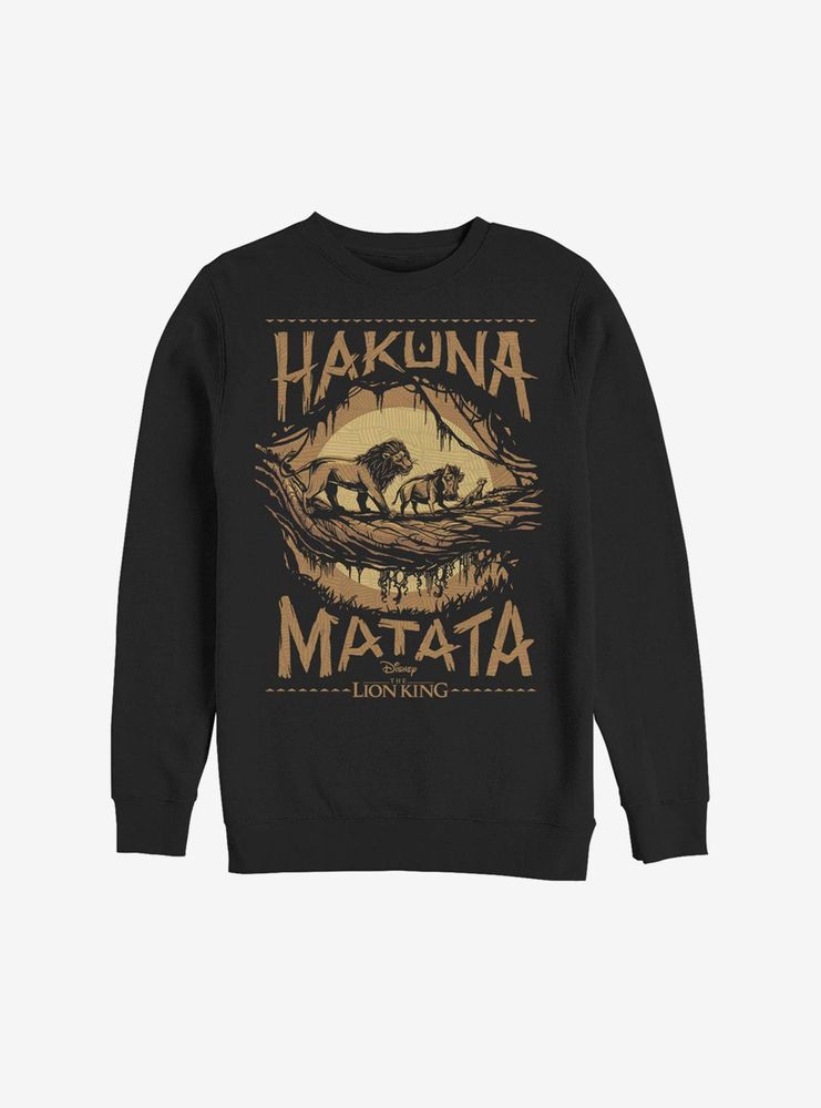 Disney The Lion King 2019 Savannah Poster Sweatshirt