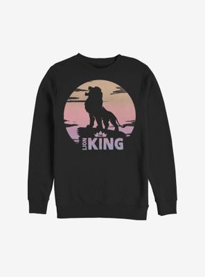 Disney The Lion King 2019 Sunset Logo Sweatshirt