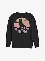 Disney The Lion King 2019 Sunset Logo Sweatshirt