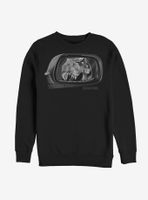 Jurassic Park Mirror Object Sweatshirt