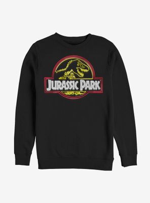 Jurassic Park Neon Sweatshirt