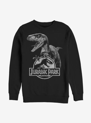 Jurassic Park Raptor Logo Sweatshirt