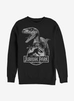 Jurassic Park Raptor Logo Sweatshirt