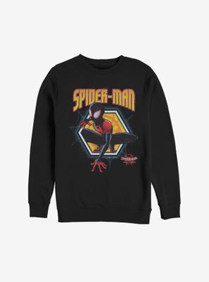 Marvel Spider-Man: Into The Spider-Verse Golden Miles Sweatshirt