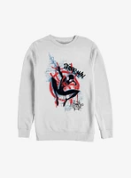 Marvel Spider-Man: Into The Spider-Verse Graffiti Spider Sweatshirt