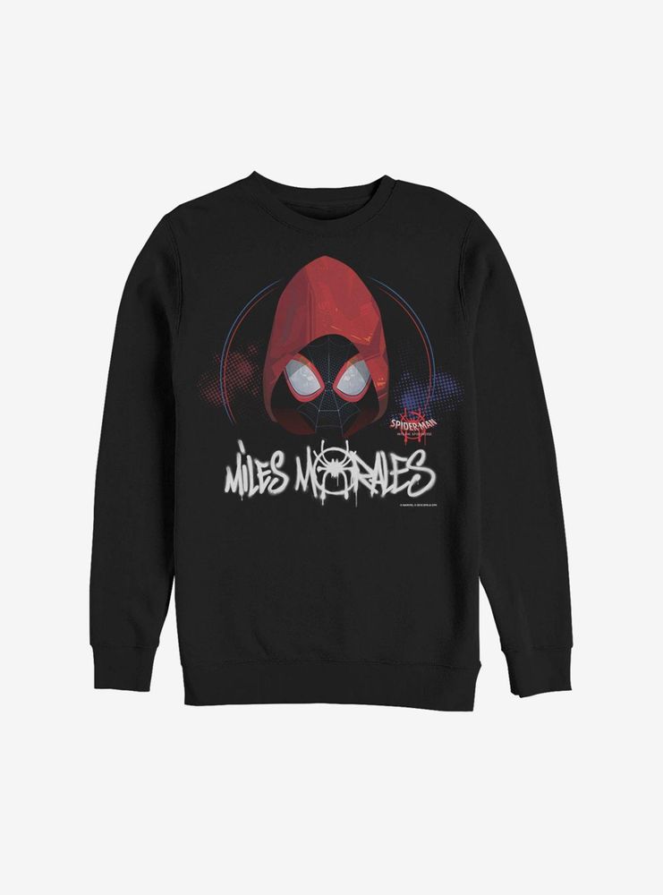 Marvel Spider-Man: Into The Spider-Verse Hooded Miles Sweatshirt