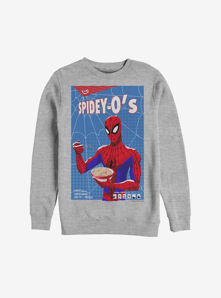 Marvel Spider-Man: Into The Spider-Verse Spidey Cereal Sweatshirt