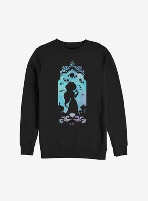 Disney Aladdin Jasmine Silhouette Sweatshirt