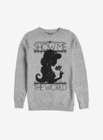 Disney Aladdin Jasmine Show Me The World Sweatshirt