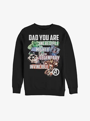 Marvel Avengers Dad You Are Sweatshirt