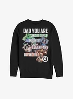Marvel Avengers Dad You Are Sweatshirt