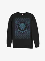 Marvel Black Panther Christmas Pattern Sweatshirt