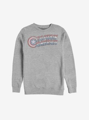 Marvel Captain America Vintage Logo Sweatshirt