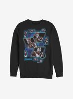 Marvel Avengers: Endgame Panel Shot Sweatshirt