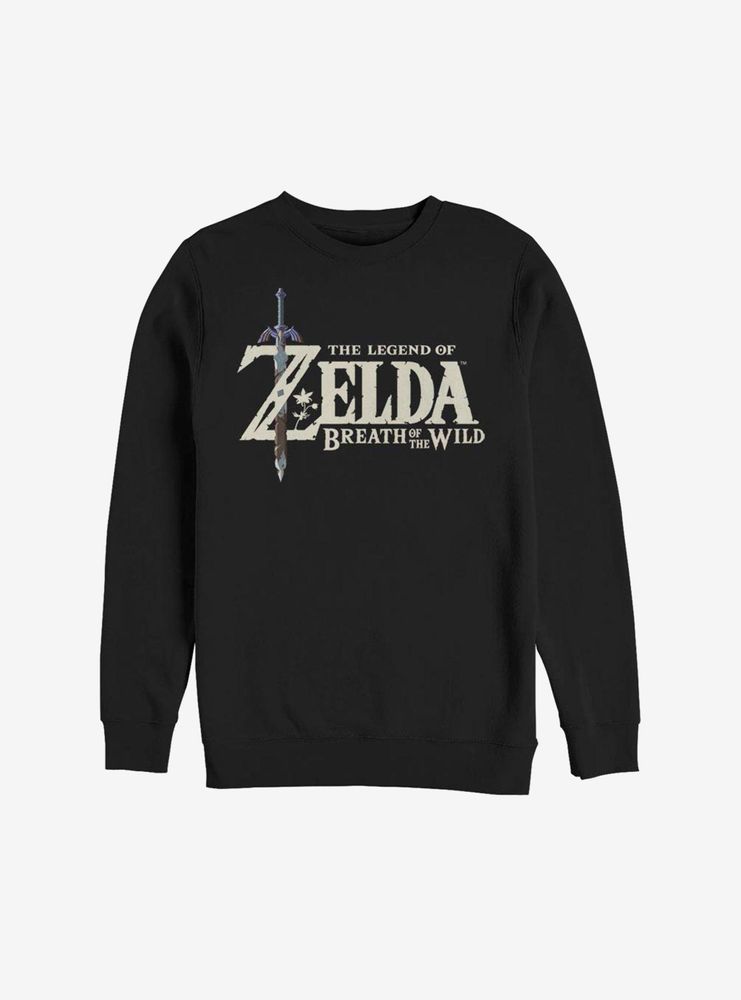 Nintendo The Legend Of Zelda: Breath Wild Logo Sweatshirt