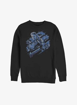 Marvel Avengers: Endgame Cap Blue Shot Sweatshirt