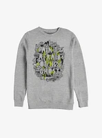 Ghostbusters Ain't Afraid Doodle Sweatshirt