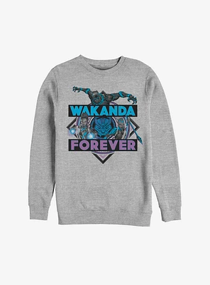 Marvel Black Panther Wakanda Forever Warriors Sweatshirt