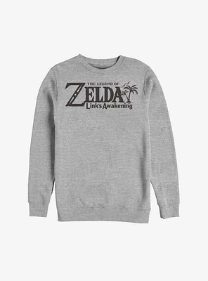 Nintendo The Legend Of Zelda: Link's Awakening Logo Sweatshirt