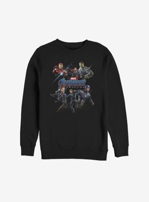 Marvel Avengers: Endgame Heroes Logo Sweatshirt