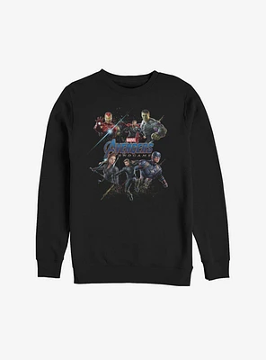 Marvel Avengers: Endgame Heroes Logo Sweatshirt