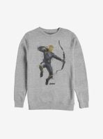 Marvel Avengers: Endgame Painted Hawkeye Sweatshirt