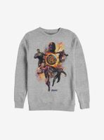 Marvel Avengers: Endgame Planet Explosion Sweatshirt