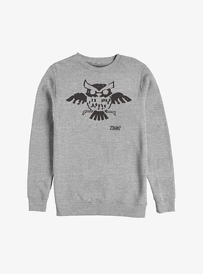 Nintendo The Legend Of Zelda: Link's Awakening Owl Glyph Sweatshirt