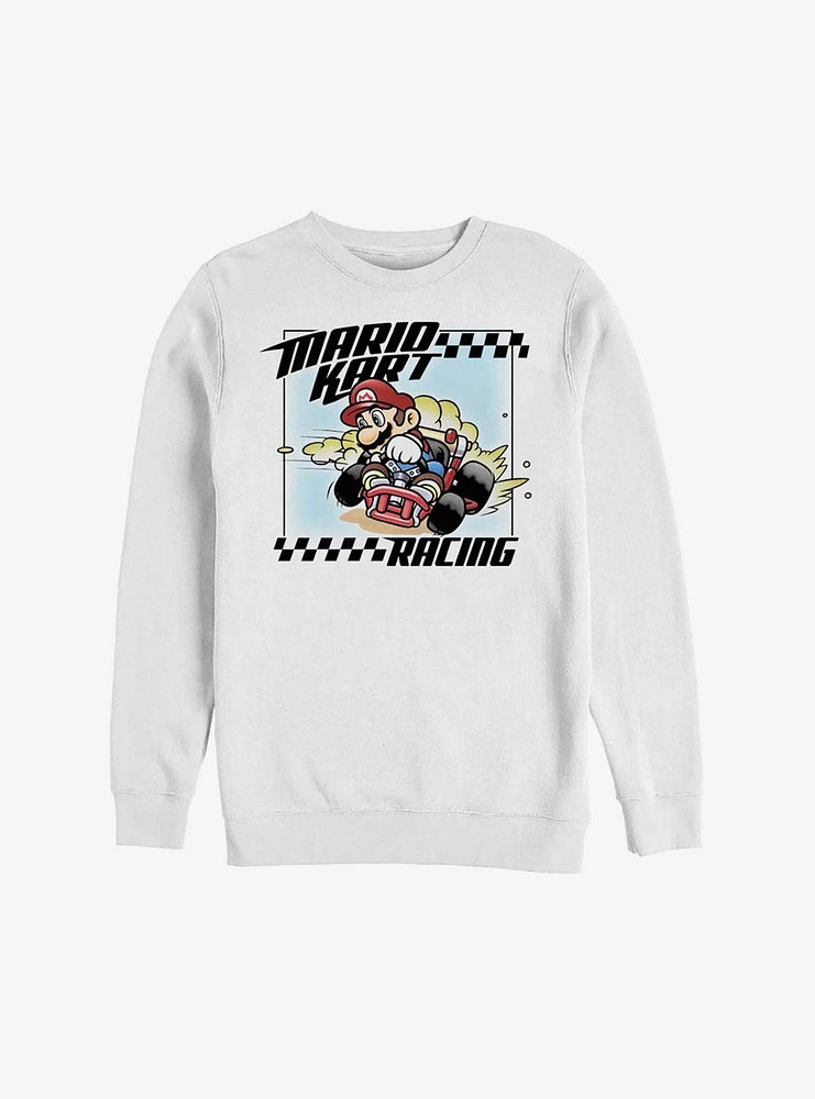 Nintendo Super Mario Kart Race Hard Sweatshirt