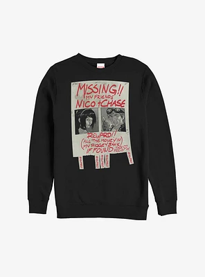 Marvel Runaways Nico And Chase Missing Sweatshirt