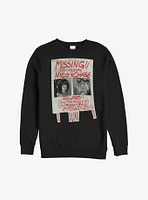 Marvel Runaways Nico And Chase Missing Sweatshirt
