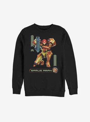 Nintendo Samus Aran And Ball Sweatshirt