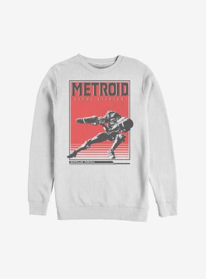 Nintendo Metroid Samus Solid Sweatshirt