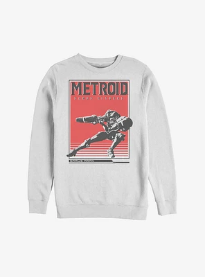 Nintendo Metroid Samus Solid Sweatshirt