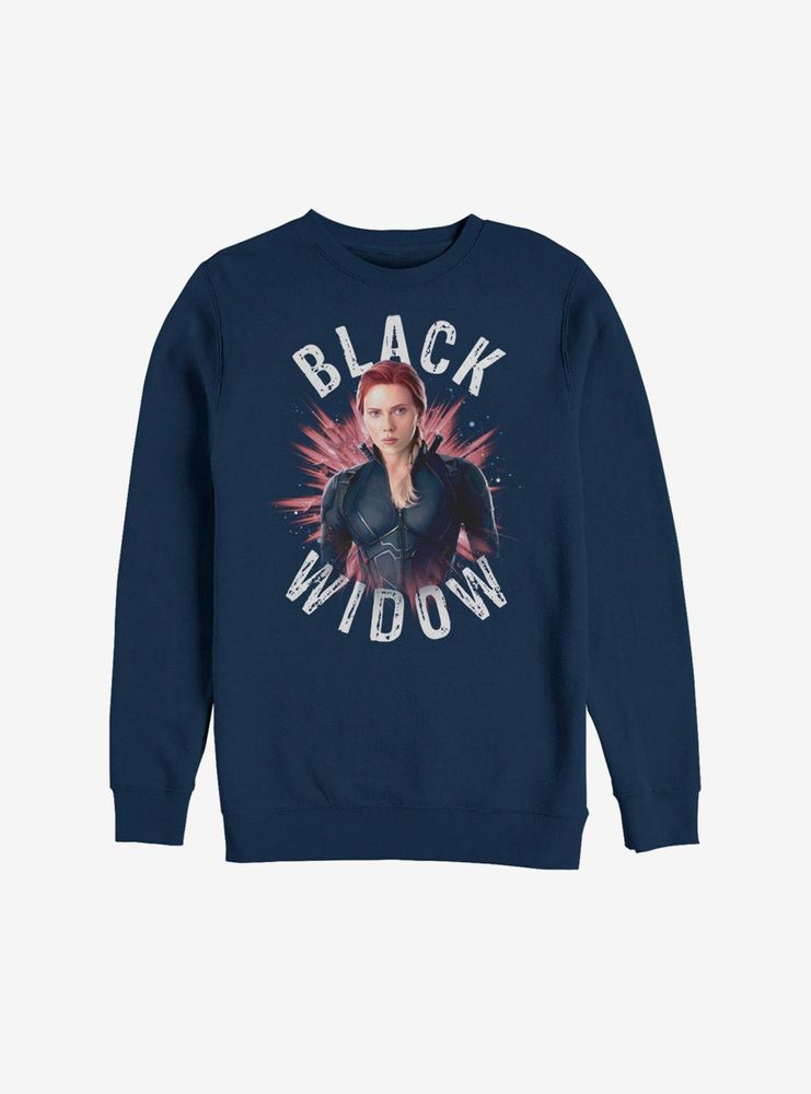 Marvel Avengers: Endgame Black Widow Burst Sweatshirt