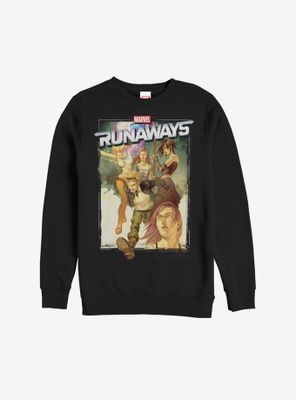 Marvel Runaways Comic Cover Sweatshirt