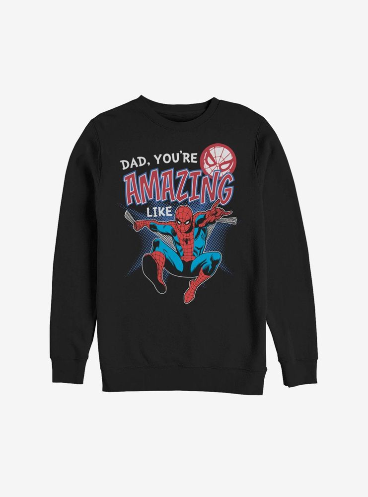 Marvel Spider-Man Amazing Like Dad Sweatshirt