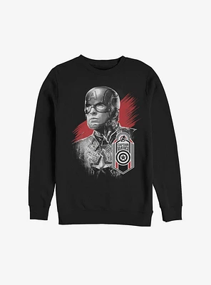 Marvel Avengers: Endgame Captain America Tag Sweatshirt