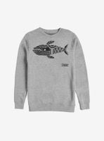 Nintendo The Legend Of Zelda: Link's Awakening Whale Glyph Sweatshirt