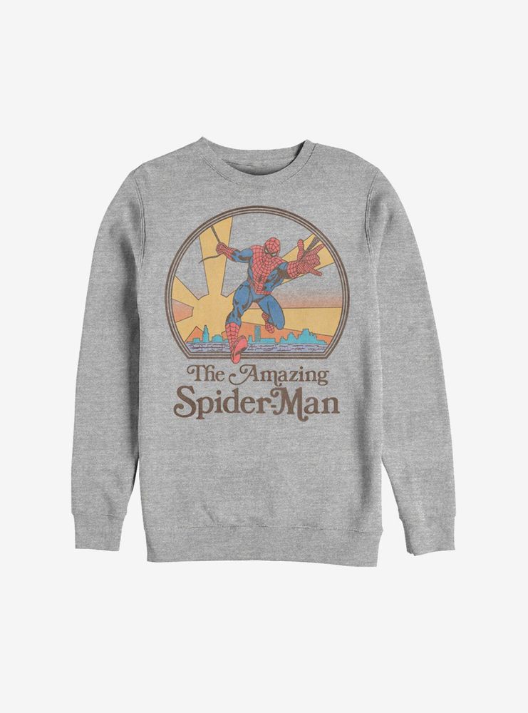 Marvel Spider-Man Seventies Amazing Sweatshirt