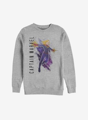 Marvel Avengers: Endgame Captain Painted Sweatshirt