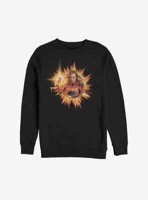 Marvel Captain Fire Flare Sweatshirt