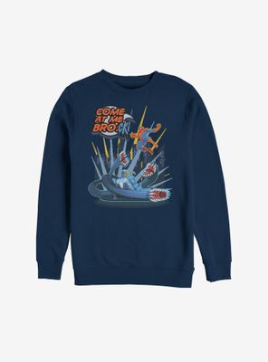 Marvel Spider-Man Come At Me Brock Sweatshirt