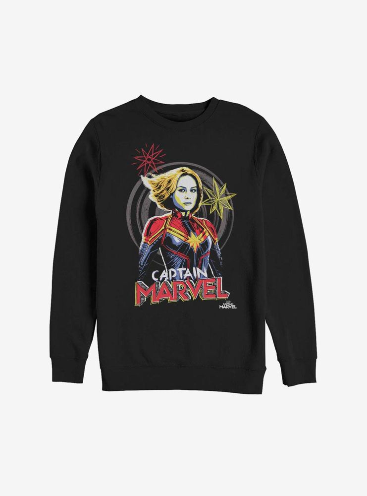 Marvel Captain Sketch Sweatshirt