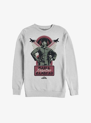 Marvel Captain Maria Photon Rambeau Sweatshirt