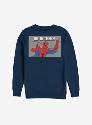 Marvel Spider-Man Oh Hi There Sweatshirt