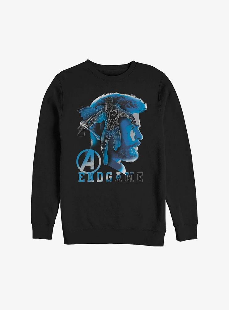 Marvel Avengers: Endgame Thor Silhouette Sweatshirt