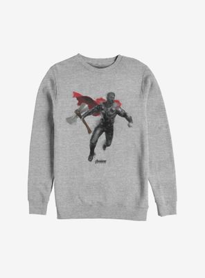 Marvel Avengers: Endgame Thor Paint Sweatshirt